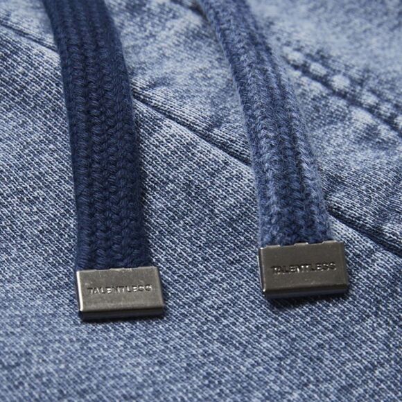 NEW Talentless Mens‎ Shorts Acid Wash in Blue Indigo Size Small - Picture 6 of 13